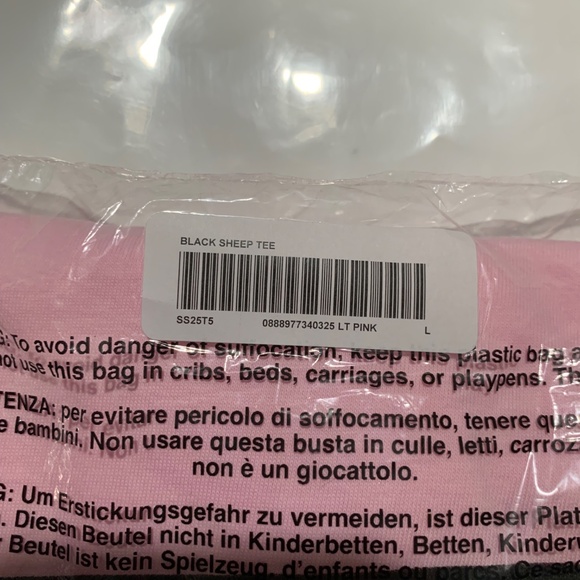 Supreme Damien Hirst Sheep Tee S/S2025 Pink Large - Picture 4 of 4